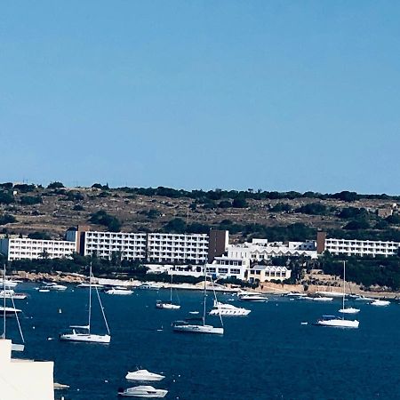 Modern Apartment With Sea View Mellieha Bagian luar foto